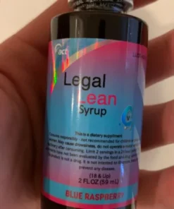 Legal Lean Syrup Blue Raspberry For Sale